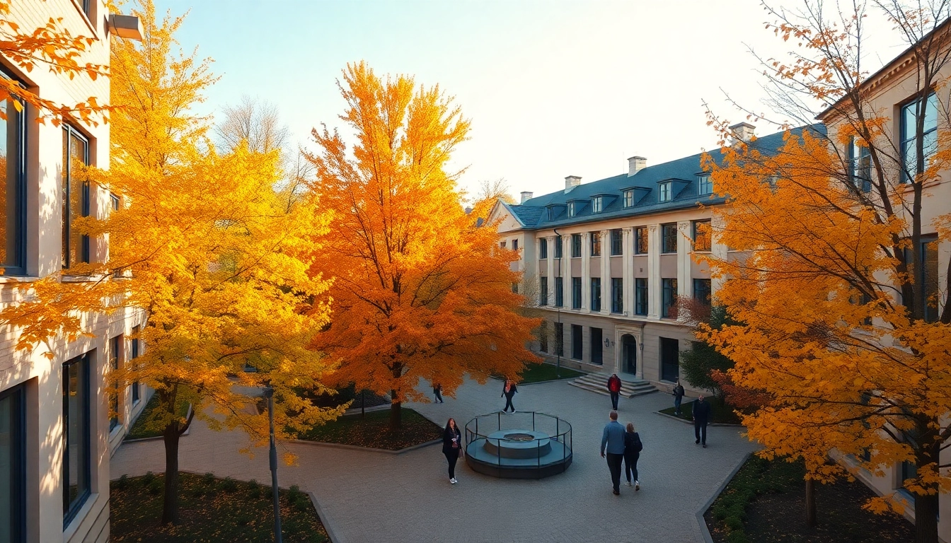 Experience Avrupa'da Üniversite Okumak with vibrant campus life filled with students exploring educational opportunities.