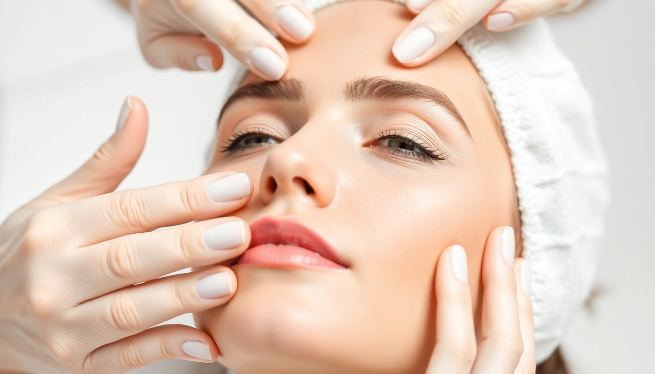 Apply Faltenbehandlung Zürich techniques during a soothing facial treatment with expert care.