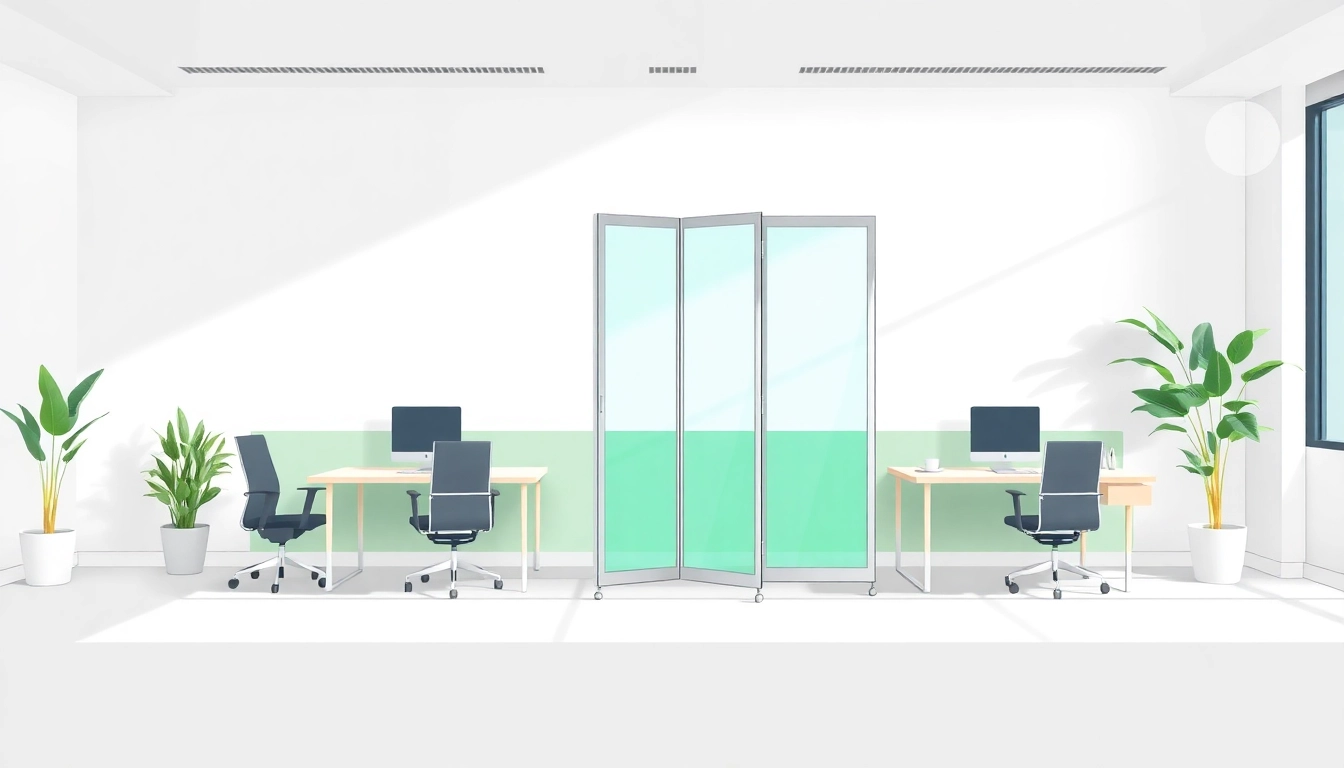 Install a Folding Partition Wall to efficiently divide office spaces for improved productivity.