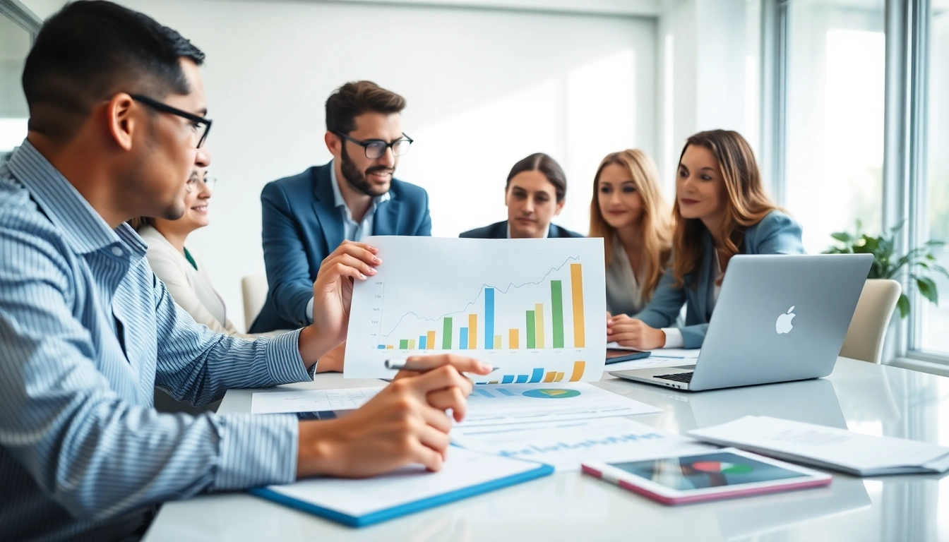 Le fonds d'investissement alternatif réservé analysé par des professionnels dans un bureau moderne.