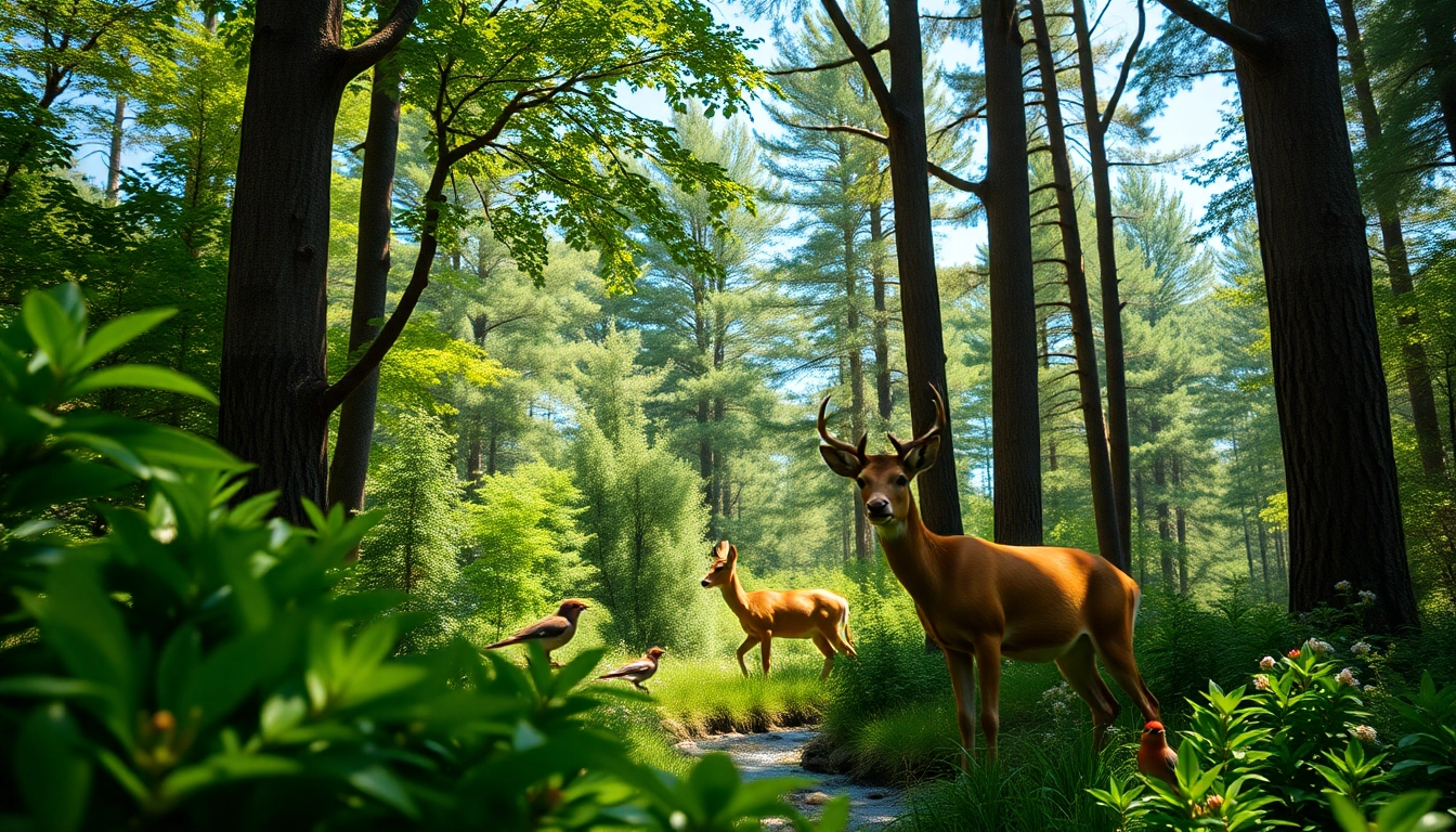 Engage with the serene wildlife in a vibrant forest setting featured at www.sudswild.com.
