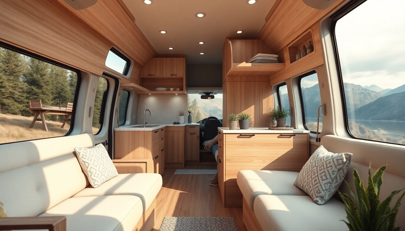 Discover the perfect Van interior showcasing comfort and modern design elements.