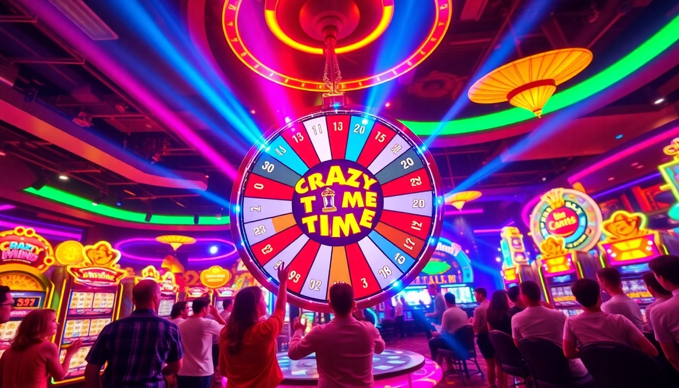 View the exciting estrazioni crazy time as the live wheel spins, revealing thrilling game segments.