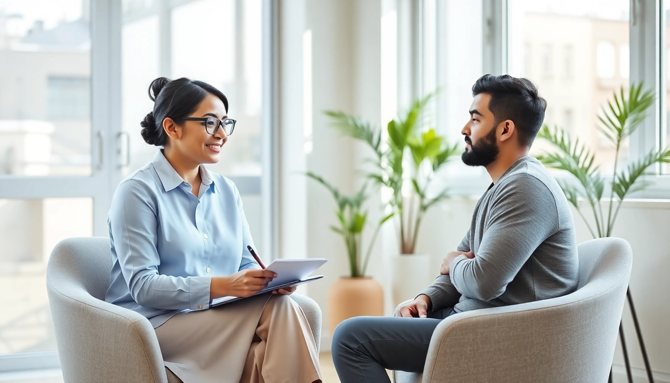 Engaging psychotherapy session in Dubai highlighting empathy and connection.