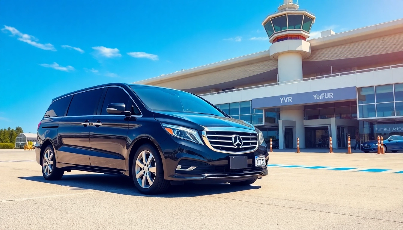 Experience car service Vancouver airport with luxury vehicle and professional driver at YVR.