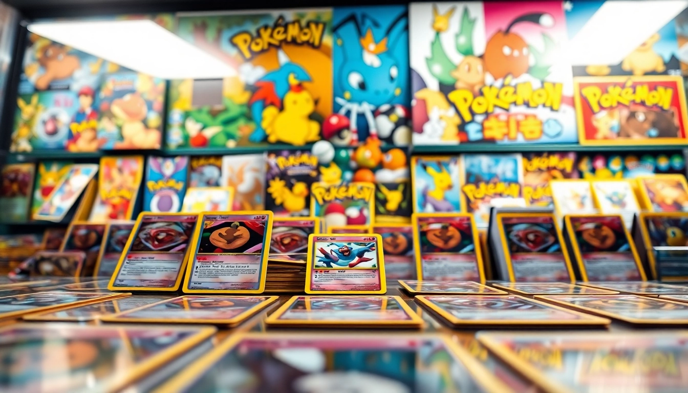 Showcase of Pokemon cards India in a vibrant collector's display emphasizing authenticity and variety.
