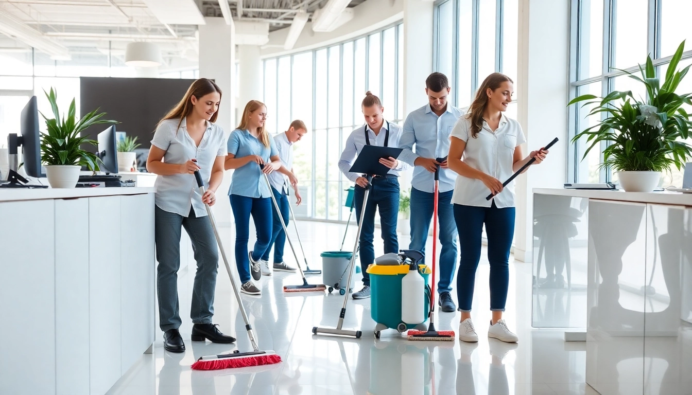 Experience top-tier commercial cleaning services Melbourne with a dedicated team in action.