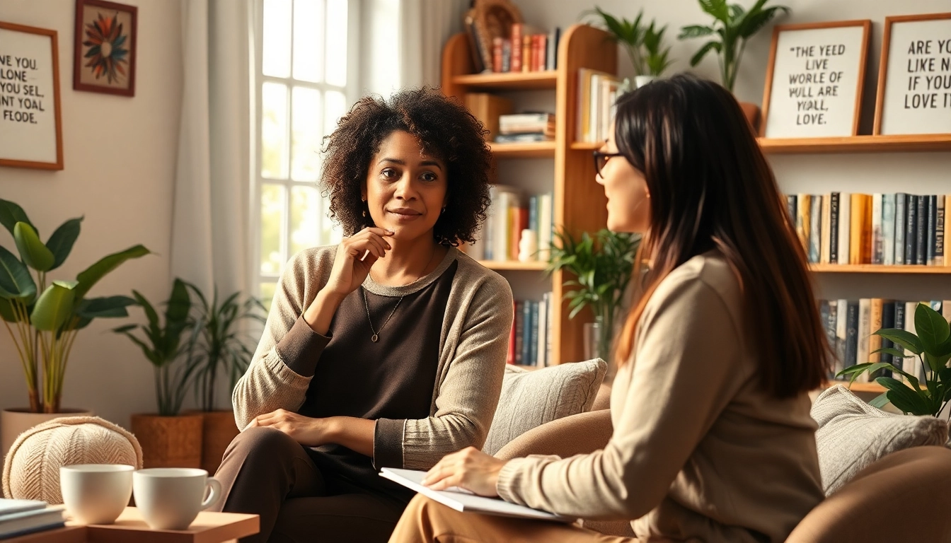 Guided session with an attachment theory coach, fostering emotional growth and understanding.